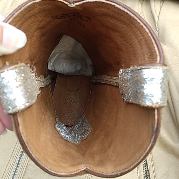 NIB Women's Frye Billy brown tan boots size 6 - Picture 11 of 16